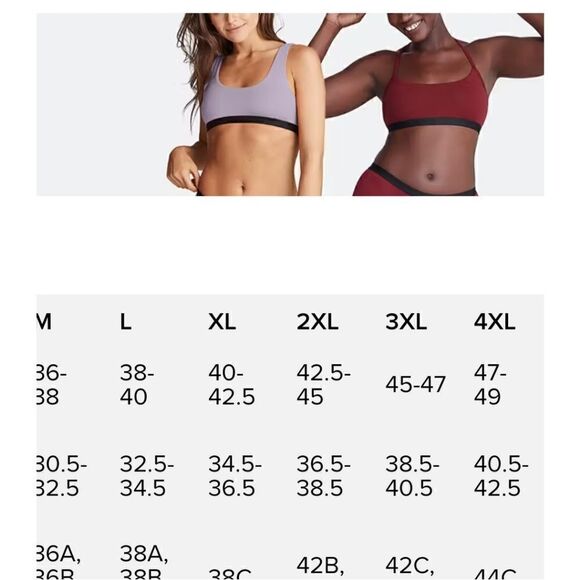 NEW MeUndies Lot of 2 I Heart Me T-Back Bralette Women's Size XSmall - Picture 4 of 4